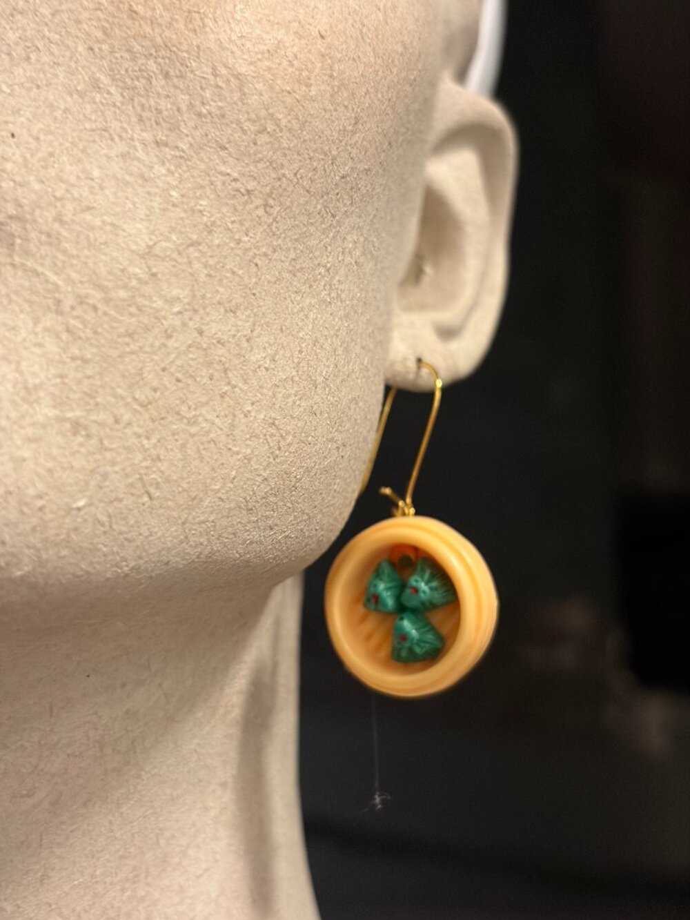 2 pairs of Tiny Food Earrings